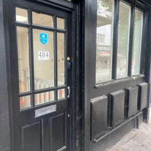 Commercial shop with on-street access