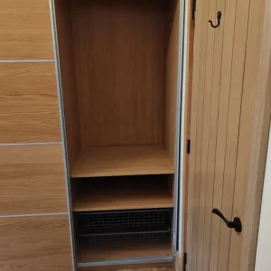 IKEA PAX Oak Sliding Door Wardrobe - Image 5