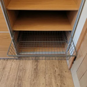 IKEA PAX Oak Sliding Door Wardrobe - Image 6