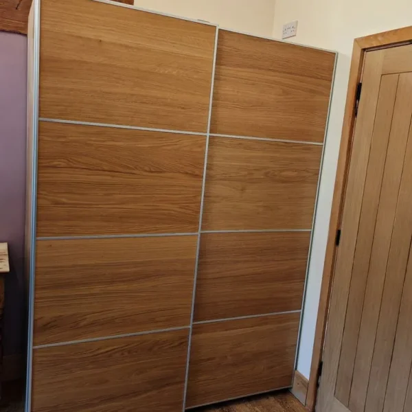 IKEA PAX Oak Sliding Door Wardrobe
