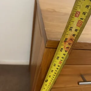 Solid oak desk - Image 4