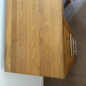 Solid oak desk - Image 6