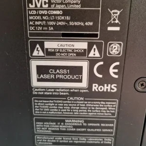 JVC 15" TV DVD Combo 12v/240v - Image 5