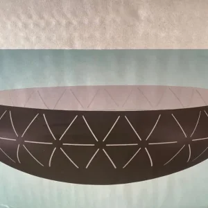 Ceiling lamp ‘Luminaire EGLO’ in black vaporised steel - Image 3