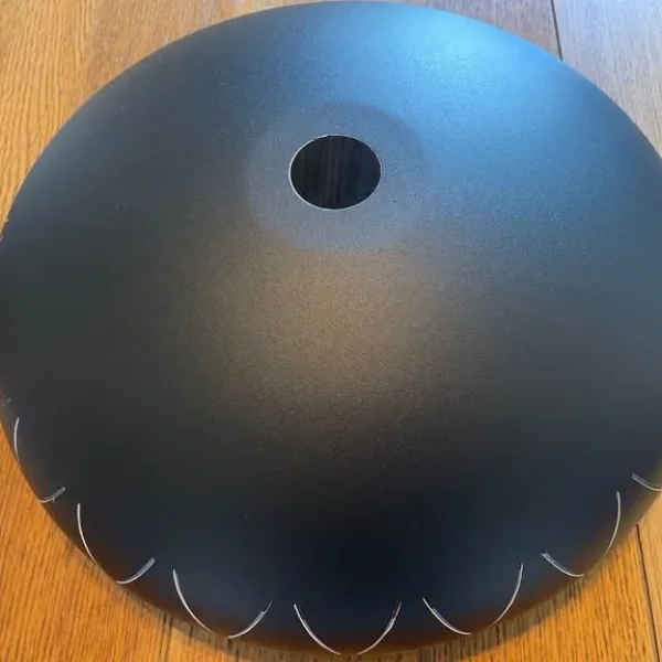 Ceiling lamp ‘Luminaire EGLO’ in black vaporised steel