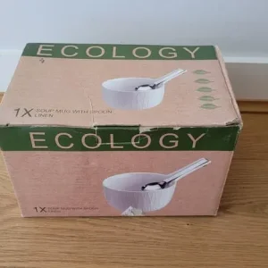 Serving Bowl with Stainless Steel Spoon - Image 3