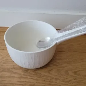 Serving Bowl with Stainless Steel Spoon