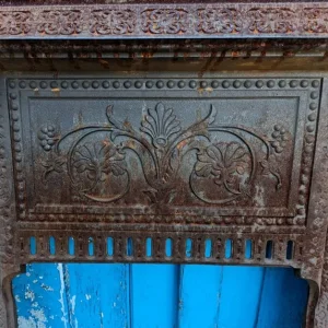 Tiled Cast Iron Fireplace - Image 2