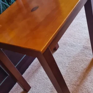 Mahogany effect coffee table