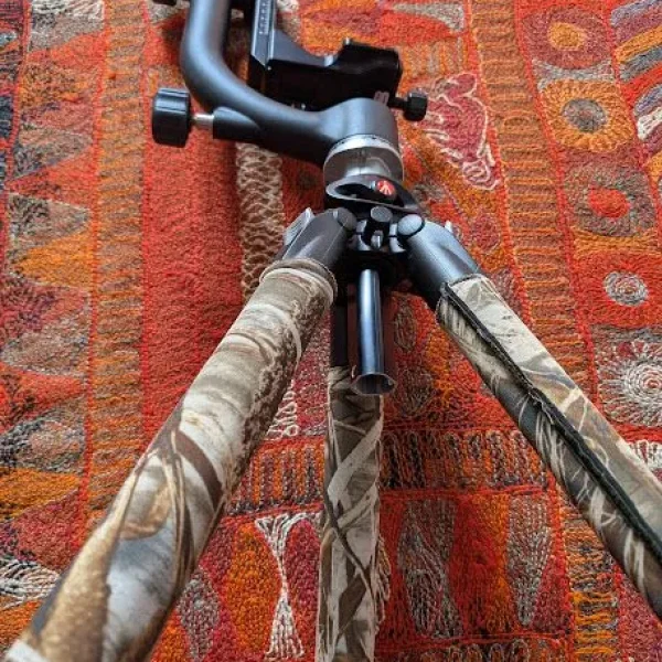 Manfrotto 055CXPRO3 carbon fibre tripod with Benro GH2 gimbal head