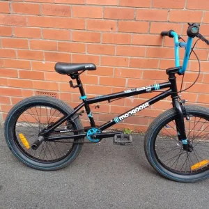 Mongoose BMX Switch 50 20” Pro Park Street & Dirt Bike Black Custom Platform Pedals