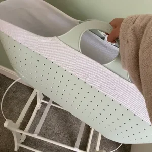 Tommee Tippee green Moses basket - Image 4