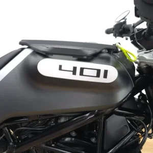 Husqvarna Svartpilen 401 2020 with WP Apex Forks and Bar End Mirrors - Image 3