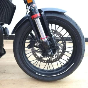 Husqvarna Svartpilen 401 2020 with WP Apex Forks and Bar End Mirrors - Image 4