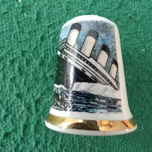 THIMBLE WITH TITANIC SINKING DATE ENGRAVING - Image 5
