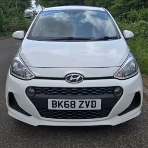 Hyundai I10 2018 1.0L Manual 5-door white hatchback - Image 3
