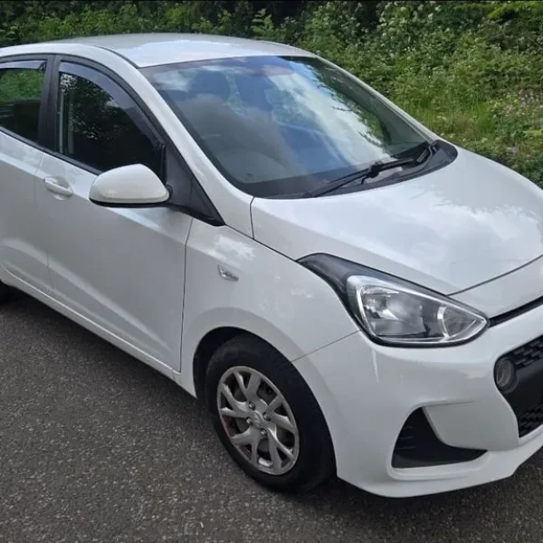 Hyundai I10 2018 1.0L Manual 5-door white hatchback