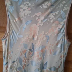 Ladies Fenwright Manson calf length dress with matching scarf - Image 4