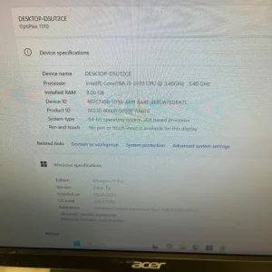 Dell i5 gaming PC with 8GB RAM and 240GB SSD - Image 6