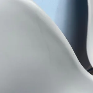 9x bar stools, 6 grey, 1 black, 2 yellow - Image 3