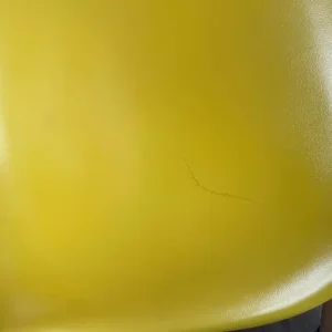 9x bar stools, 6 grey, 1 black, 2 yellow - Image 5