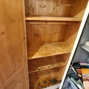 Rustic Wardrobe Cabinet - Image 3
