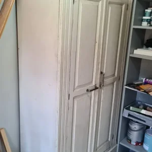Rustic Wardrobe Cabinet - Image 4