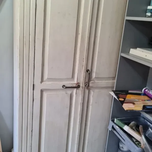 Rustic Wardrobe Cabinet
