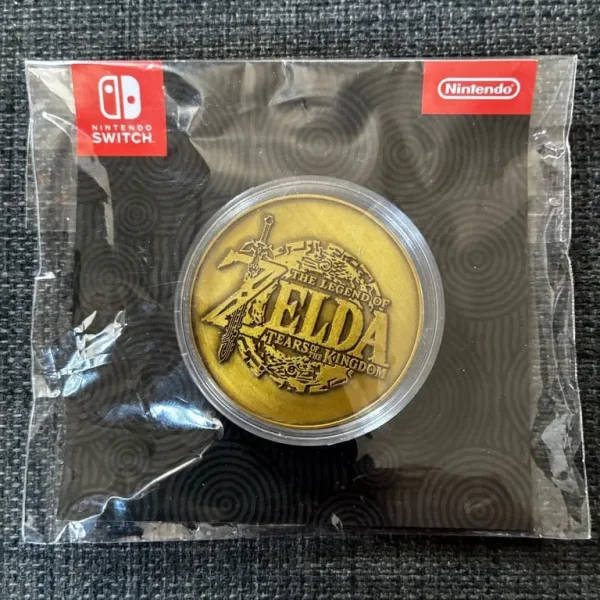 Zelda TOTK Ltd Edition Collector's Coin. SEALED