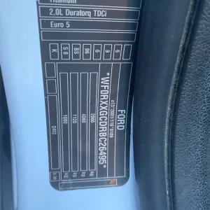 2011 Ford Kuga Titanium Estate Manual - Image 6