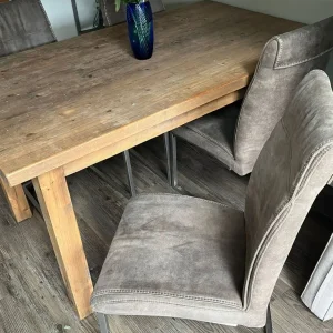 Reclaimed Oak Dining Table - Image 3