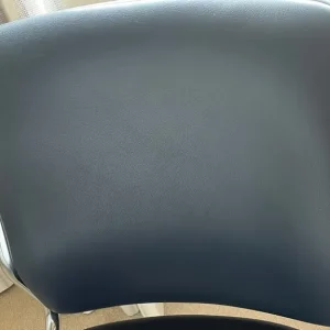 Pledge Key full back chrome frame cantilever chair - Image 3