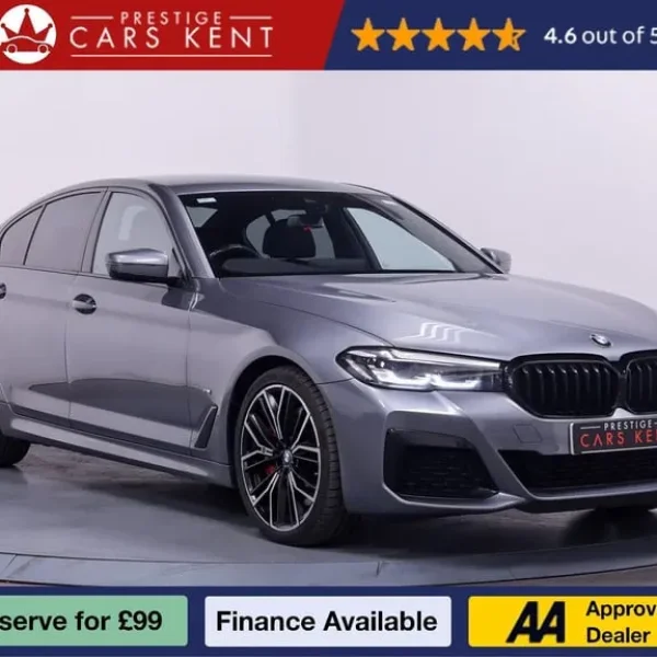 2021 BMW 5 Series 545e xDrive M Sport Saloon
