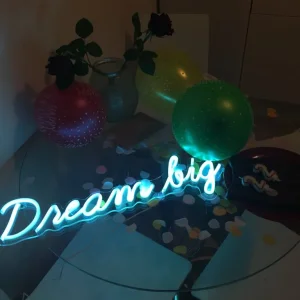 Blue Neon Sign - Image 2