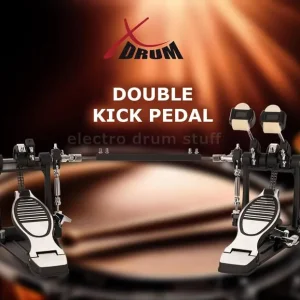 XDRUM Double Chain Twin Bass Drum Kick Pedals Set with All Accessories - Image 6