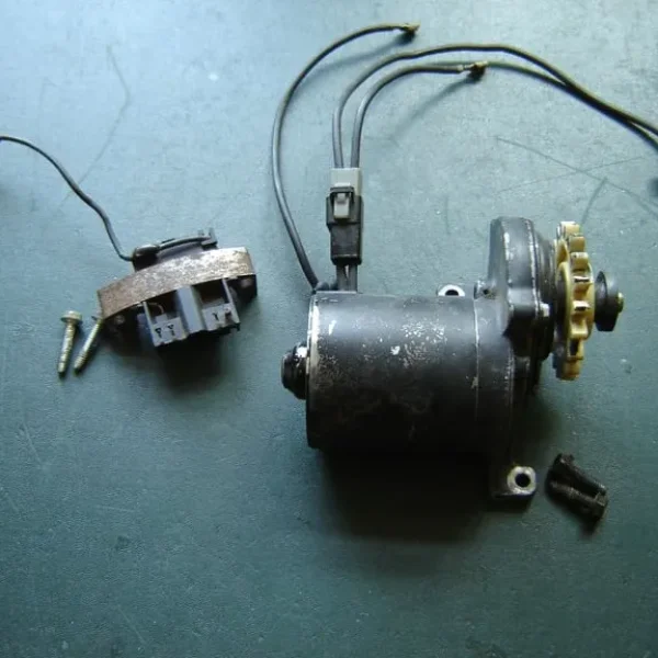 MTD 5.5HP mower starter motor and battery charging coil with wiring