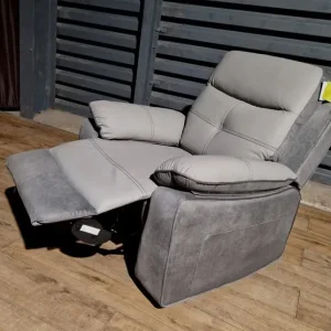 Manual Recliner Chair – Grey, Unused, in Original Packaging - Image 2
