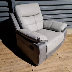 Manual Recliner Chair – Grey, Unused, in Original Packaging - Image 3
