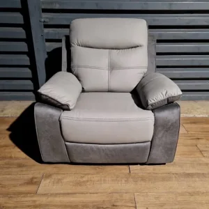 Manual Recliner Chair – Grey, Unused, in Original Packaging - Image 4