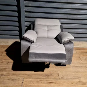 Manual Recliner Chair – Grey, Unused, in Original Packaging - Image 5