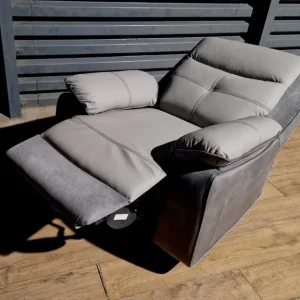 Manual Recliner Chair – Grey, Unused, in Original Packaging - Image 6