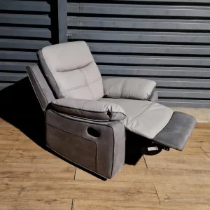 Manual Recliner Chair – Grey, Unused, in Original Packaging