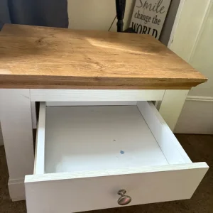 Wiltshire cream oak effect lamp stand - Image 2