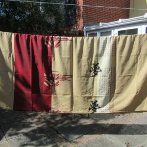 Large bed cover with oriental pattern - Image 3