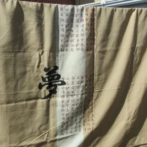 Large bed cover with oriental pattern - Image 4