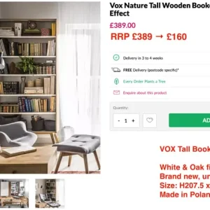 VOX Tall Bookcase - Image 2