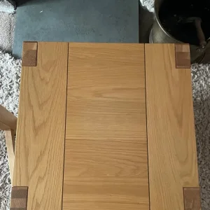 Solid Oak Nest of Tables - Image 4