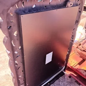 Stylish black framed mirror - Image 3