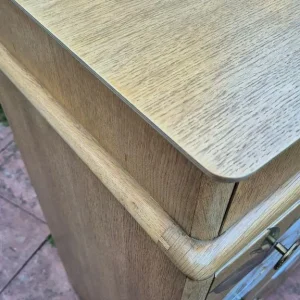 Floral mid-century modern chest of drawers with magnolia transfer - Image 7