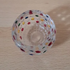 Six Glass Tealight Holders - Image 2